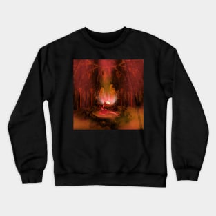 Dancing in the dark night Crewneck Sweatshirt